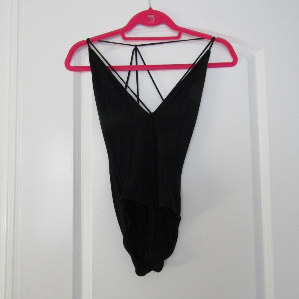 Strappy black Urban outfitters bodysuit